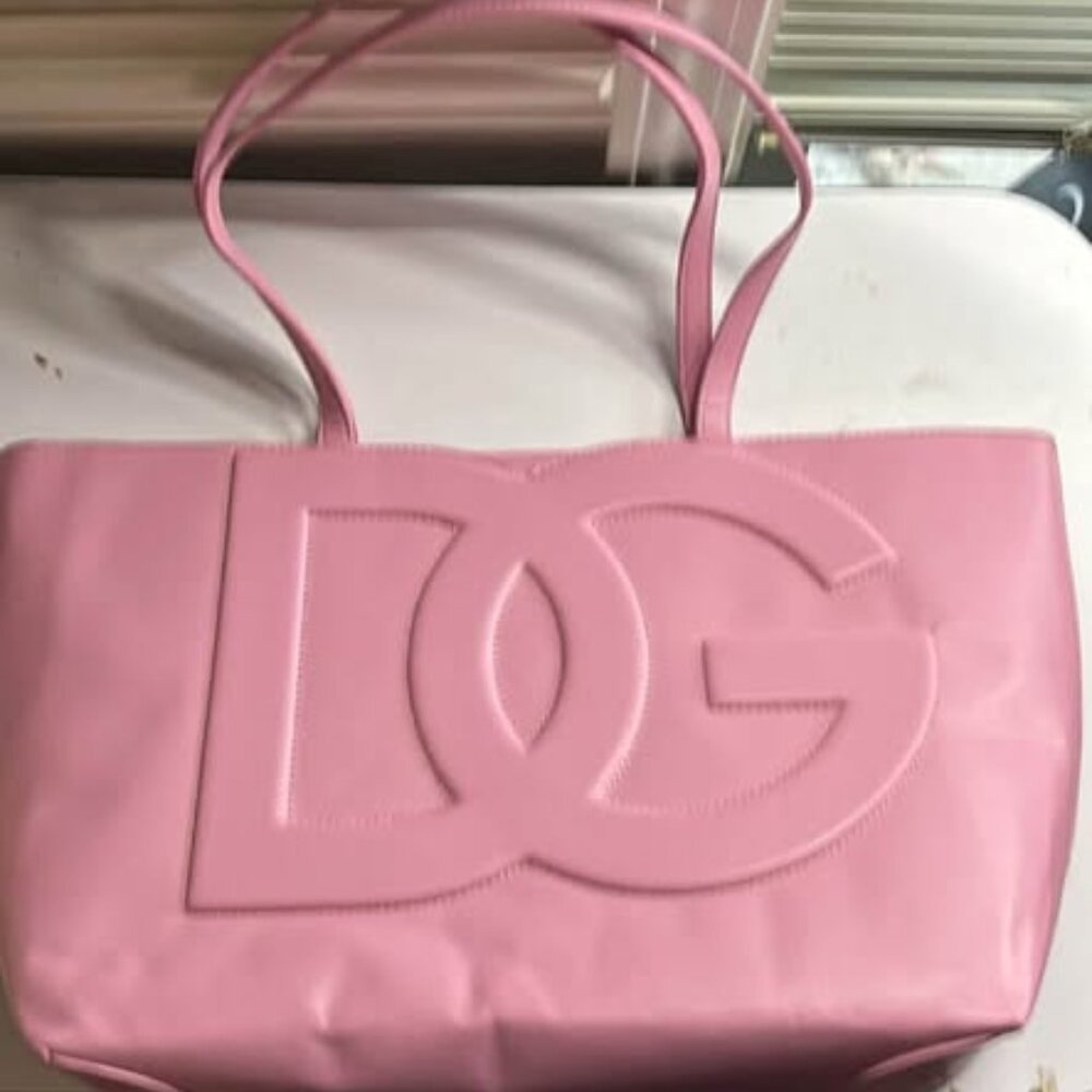 Dolce and Gabbana pink tote